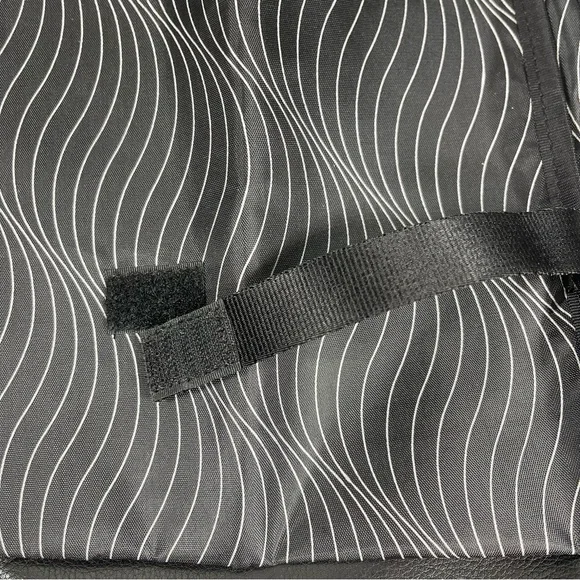 Rosie Pope Maternity Soft Black Leather Diaper Clutch - Picture 12 of 15